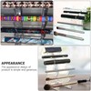 FOMIYES Transparent Acrylic Pen Holder for Desk, 2Pcs Eyeliner Eyebrow
