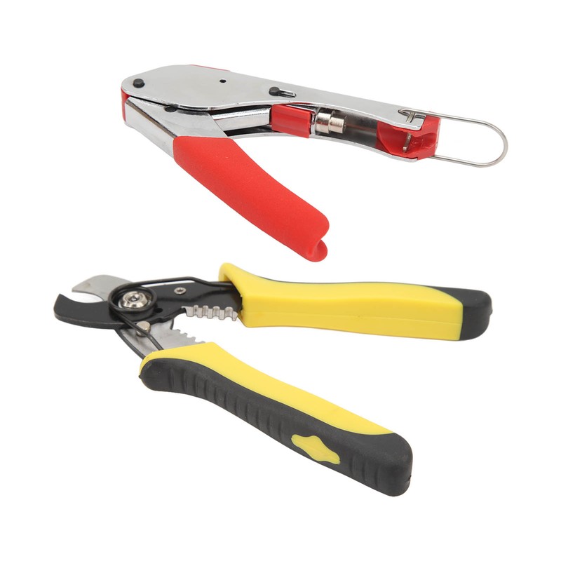 RG59 RG6 Coax Cable Crimper Tool Kit Coaxial Cable Crimper