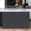 BESTORI Cabinet Curtains for Shelves Privacy Closet Curtain Dust Proof