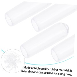 Mobestech 200 Pcs 4mm Dishwasher Rack Tine Prong Cover Wire Thread Protector for Dishwasher Accessory