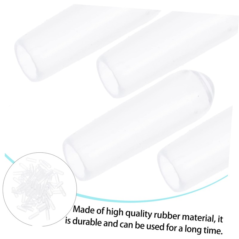 Mobestech 200 Pcs 4mm Dishwasher Rack Tine Prong Cover Wire