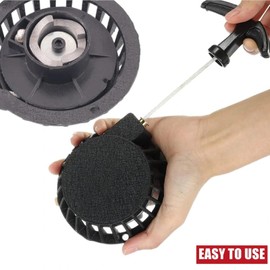 JYTDBCS Mini Moto Pull Start Pull Starter 49CC Mini Alloy Pull Starter Part Recoil Moto Start For 49CC Mini Pocket Dirt Bike Atv Quad Black
