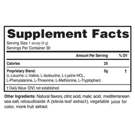 Advanced Bionutritionals – Advanced Amino Powder, Amino Acid Supplement, Build Muscle, Post Workout Recovery, Energy,Non-GMO, Gluten Free, Dairy Free, Vegan (30 Servings)