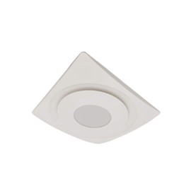 Aero Pure AP904-SL W Quiet Bathroom Ceiling Ventilation Fan, 90 CFM, White