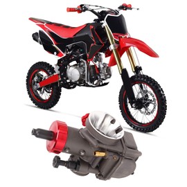 Rengu PE28 Carburetor, High Performance 28mm Easy Install Motorcycle Carburetor 2 4 Stroke 150cc 200cc Dirt Bike ATV