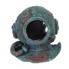 Sosoport Aquarium Accessories Fish Tank Hideout Cave Decor Diving Helmet
