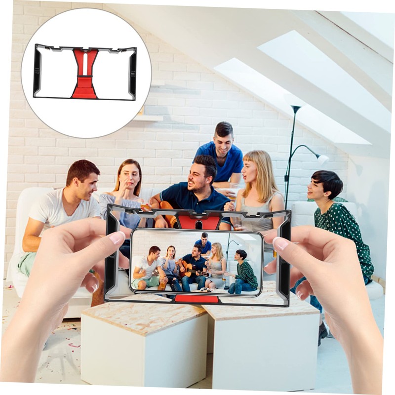 CHILDWEET Smartphone Video Rig Retractable Design Handheld Stabilizer for Filming