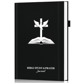 SIMSIMY Bible Study Journal & Prayer Journal, Bible Reading Tracker, Verse Mapping Journal, Guided Christian Devotional Planner, Church Notes Notebook, Religious Gifts for Women Men
