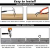 Ansxiy 10 PCS 3 inches Q-Hanger Hooks with Safety Buckle,