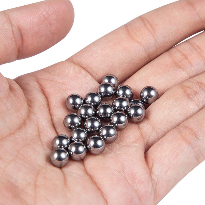 Breezliy 630 Piece Assorted Loose Bicycle Bearing Balls 1/4" 7/32"