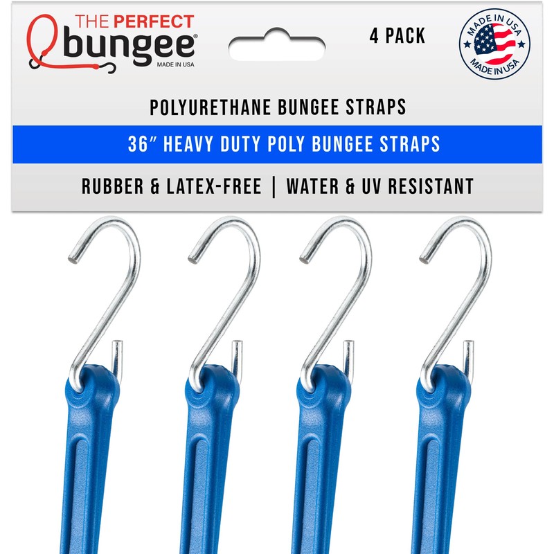 The Perfect Bungee 36" Heavy Duty Polyurethane Bungee Strap, Made