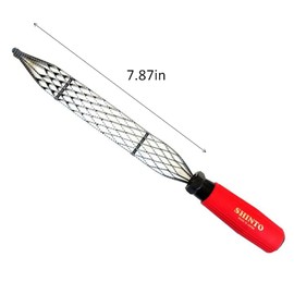 Shinto Saw Rasp E1101 Blade length 7.87in (200mm) over-all length 12.99in (330mm) Including sandpaper