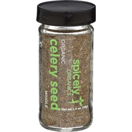 Spicely Organic Celery Seeds 1.4 Oz Certified Gluten Free