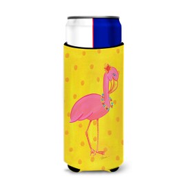 Bird - Flamingo Ultra Beverage Insulators for slim cans