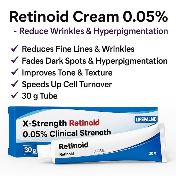 Clinical-Strength Retinol Retinoid 0.05% Advance X-Strength Authentic 30g Tube EXP