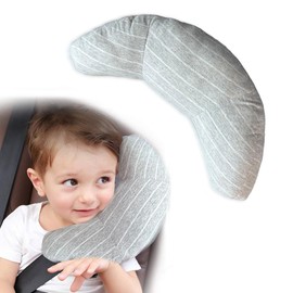 Seat Belt Pad for Children, Car Sleeping Pillow, Travel Neck Pillow, Neck Pillow, Safety Belt, Car Seat Pillow, Belt Pillow, Shoulder Protection, Machine Washable, Super Soft