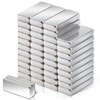 42Pcs Small Neodymium Magnets, 12x5x2mm Strong Fridge Bar Magnets, for