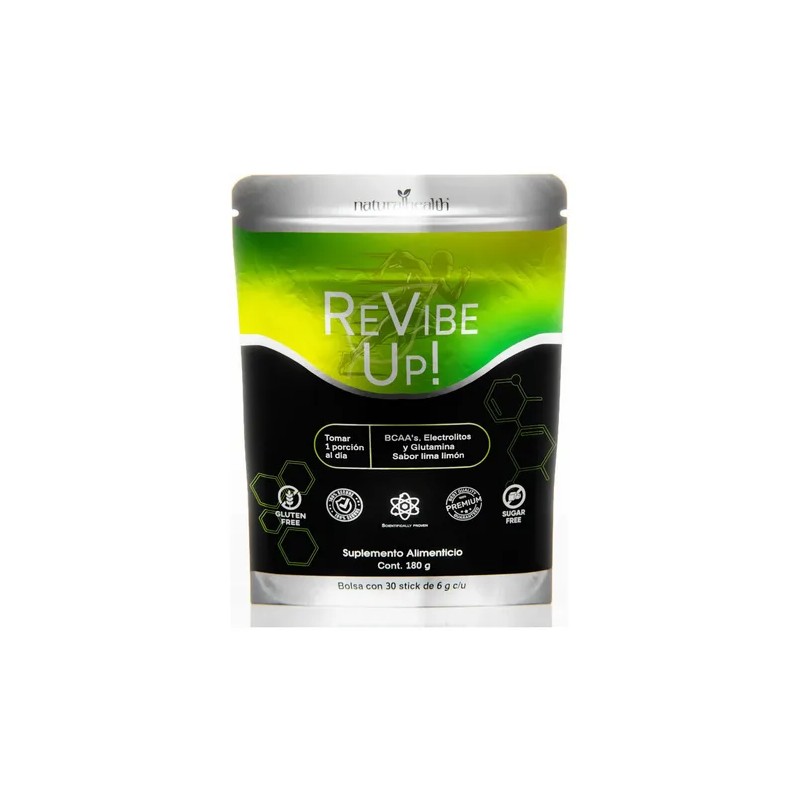 Kit Creatina Monohidratada Revibe Up! Cromo 400 Natural Heal