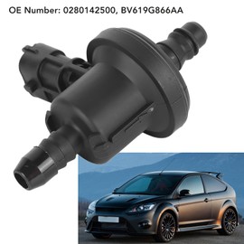 0280142500 BV619G866AA Válvula de Vacío del de Escape, Reemplazo de la Válvula Solenoide de Purga del Recipiente para Focus