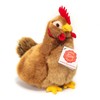 Teddy Hermann Plush Hen Brown 16cm