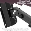 Fixirons Speaker Wall Mount Heavy Duty Adjustable for 4positions& 180°