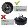 For Ninja Replacement Blades SS401, Blender Blade Extractor SS101 Replacement