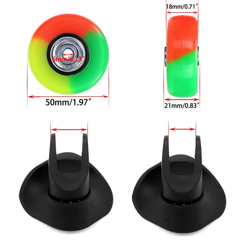 OwnMy 50 x 18mm Set of 4 Luggage Suitcase Replacement
