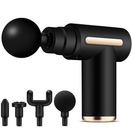 Bcamelys Mini Massage Gun,Muscle Massage Gun,Massage Gun Deep Tissue Massager,LCD Touch Screen,Type-C Percussion Muscle Massager,Portable Muscle Gun Handheld Body Massager for Muscle Relief,Quiet