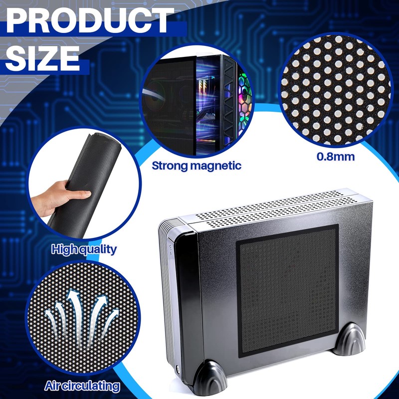 Woanger 1 Pcs 1000 x 300 mm DIY PC Case