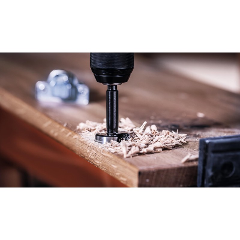 Bosch 1x Expert Wood Forstner Drill Bit (for Softwood, Hardwood,