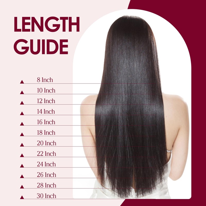 Benehair Double Weft Straight Silky Remy Invisible Sew in Hair