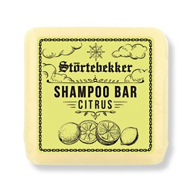 Störtebekker® Premium Solid Shampoo Citrus - Handmade Vegan Shampoo for Men & Women - Scented Shower Care for Skin and Hair - Solid Moisturising Shampoo - Shampoo Bar