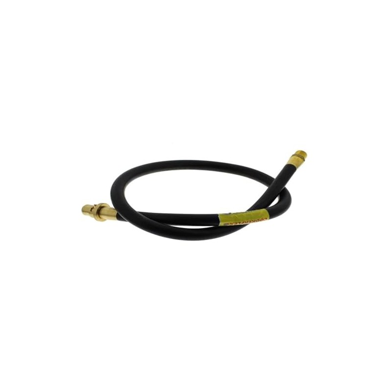 Straight Gas Cooker Hose 4ft x 1/2" Bayonet Gas Approved