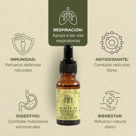 2 Pack Ore Aceite De Orégano 20 Ml Cu                                                                                                                 
