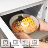 NUTRIUPS Set of 2 Ceramic Ramen Bowls with Spoons &