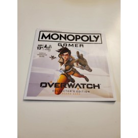 Hasbro Monopoly Gamer OVERWATCH Replacement Part Piece INSTRUCTIONS Manual Rules Guide
