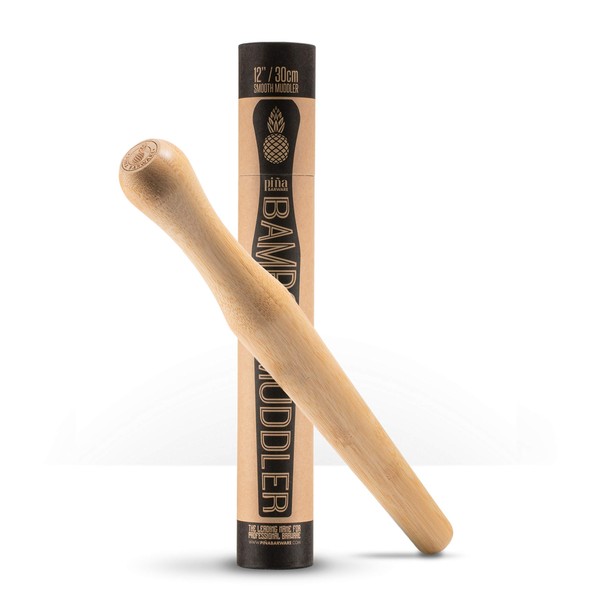 Piña Barware Professional Cocktail Muddler - 12" / 30cm Bamboo