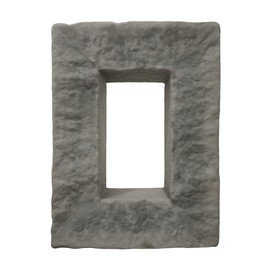 Universal Electrical Cover for EverStone Faux Stone Siding Panels, 4"W x 3"D x 7 7/8"H, Harbor Mist Color