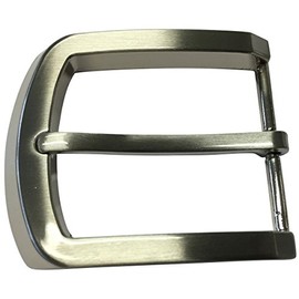 BELTINGER Belt Buckle 4.0 cm | Buckle Interchangeable Buckle Belt Buckle 40 mm Solid | Pin Buckle | Interchangeable Belt up to 4 cm, Silver, matte