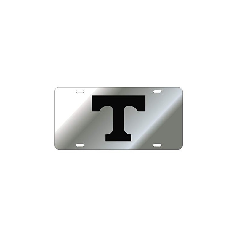 UT Tennessee Volunteers Mirrored License Plate Tag