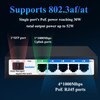 Poe Switch, 5 Port Gigabit PoE Switch, (4 Port gigabit