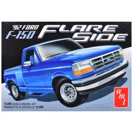 DCD Skill 2 Model Kit 1992 Ford F-150 Flare Side Pickup Truck 1/25 Scale Model by AMT for Model Building Tool Kits
