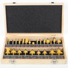 Router Bits Set 1/4 Inch Shank - BAIDETS Upgrade 24