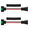 WMYCONGCONG 2 PCS H11/H8 Pigtail Socket Wiring Harness Socket Wire