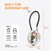 Small Combination Lock for Luggage, Gym Locker, Backpack Bag Zipper,
