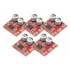 5pcs LM386 Electret Microphone Amplifier Board,Microphone Amplifier DC4-12V