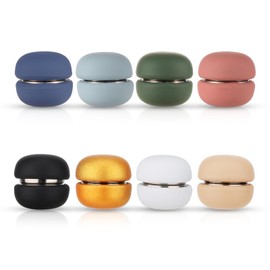 8pcs Strong Hijab Magnetic Pins, No-Snag Hijab Magnets Multi-Purpose Hijab Magnet Pins Colorful Pinless Brooch Small Magnetic Scarf Clasp for Women Hijabs Scarves Clothes