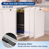Insputer Pull Out Trash Can Under Cabinet with Soft-Close Slides,