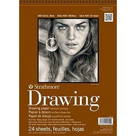 Strathmore (400-1 400 Series Drawing Pad, Medium Surface, 4"x6", 24 Sheets