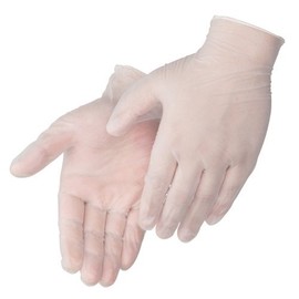 Liberty 2910W Vinyl Industrial Glove, Powder Free, Disposable, 5 mil Thickness, Large (Box of 100)
